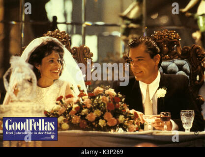 GOODFELLAS [USA 1993] Lorraine Bracco, Ray Liotta als Henry Hill Datum: 1993 Stockfoto