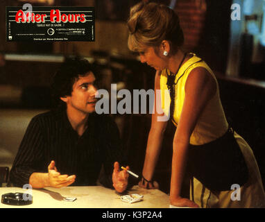 Nach Stunden [USA 1985] Griffin Dunne, Teri Garr Datum: 1985 Stockfoto