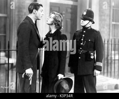 PYGMALION [BR 1938] david Baum als Freddy Eynsford-Hill, WENDY HILLER als Eliza Doolittle, CECIL TROUNCER als erster Polizist Datum: 1938 Stockfoto