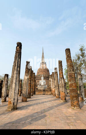 Wat Sa Sri, Sukhothai Historical Park, Sukhothai, Thailand Stockfoto