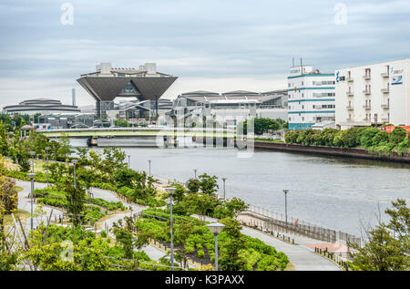 Tokyo Big Sight, bekannt als Tokyo International Exhibition Centre, Ariake, Japan Stockfoto