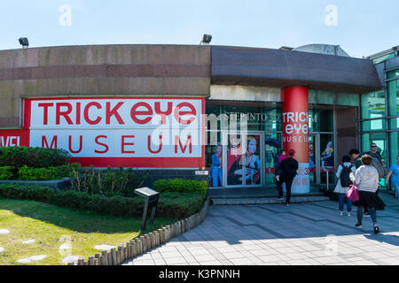 Trickeye Museum außen in Hongkong SAR Stockfoto