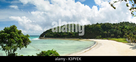 Strand Landschaft in Boracay Island, Philippinen. Stockfoto