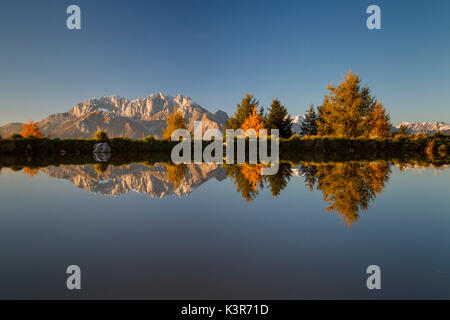 Bergamo, Lombardei. Presolana. Stockfoto