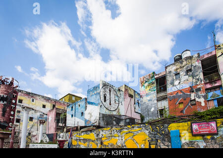 Kuba Havanna, Callejon de Hamel Stockfoto