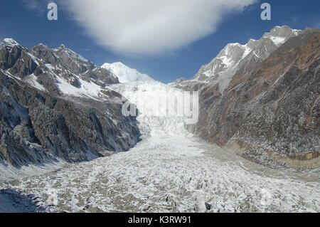 Waldpark hailuogou Gletscher, Sichuan, China Stockfoto