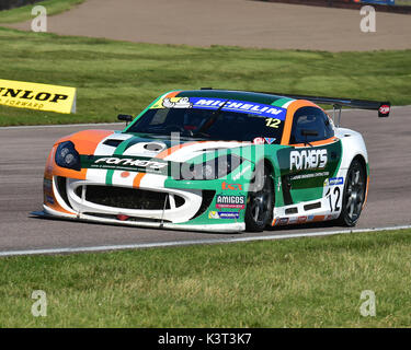 Reece Somerfield, TCR, Ginetta G55, Michelin Ginetta GT4 SuperCup, BTCC Rockingham Rockingham Motorsport Speedway, Sonntag, 27 August, 2017, Autosp Stockfoto