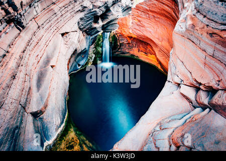 Hamersley Gorge, Spa Pool, Karijini National Park, North West, Western Australia, Australia Stockfoto