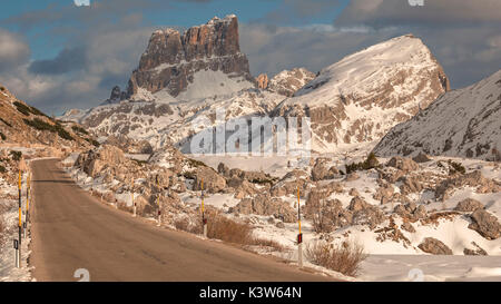 Passo Valparola, Cortina d'Ampezzo, Belluno, Venetien, Italien, Europa Stockfoto