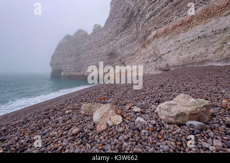 Etretat, Seine-maritime Abteilung, Normandie, Frankreich, Europa Stockfoto