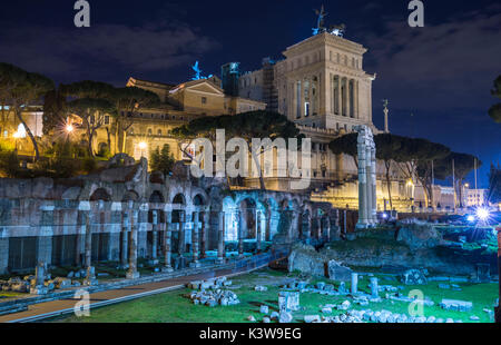 Rom, Lazio, Italien. Das Forum des Augustus Stockfoto