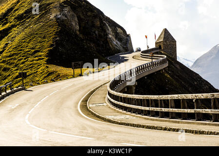 Fuscher Toerl, Großglockner Hochalpen Strasse, Österreich Stockfoto