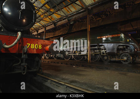 Union von Südafrika und Flying Scotsman Stockfoto