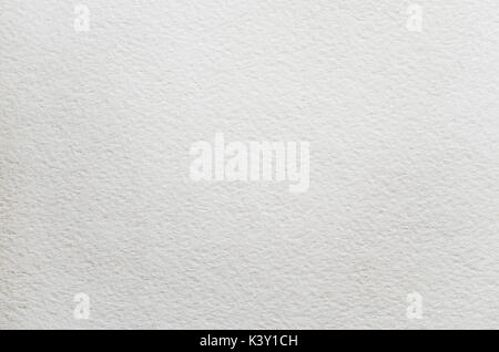 Watercolour white paper Textur. Leere klare leeren Hintergrund. Stockfoto