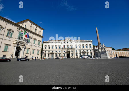 Palazzo del Quirinale (Quirinal), Rom Stockfoto