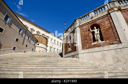 Piazza del Quirinale, Rom Stockfoto