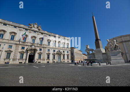 Palazzo del Quirinale (Quirinal), Rom Stockfoto