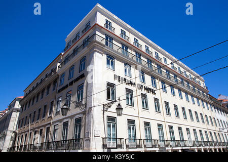 Pestana CR 7 Cristiano Ronaldo Hotel in Lissabon die Hauptstadt und die größte Stadt von Portugal in der Alfama an der Atlantikküste in Europa Stockfoto