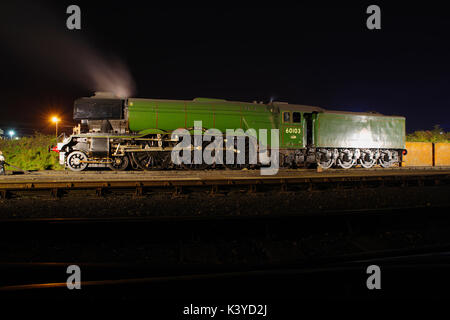 60103 Flying Scotsman Locomotive im Didcot Railway Center, Stockfoto