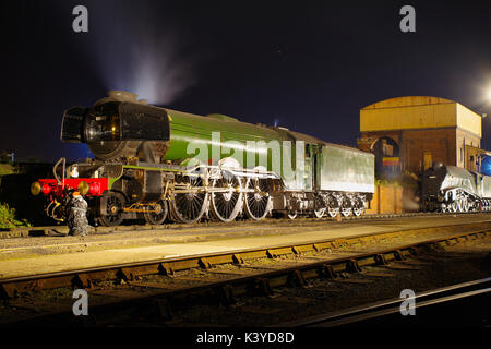 60103 Flying Scotsman Locomotive im Didcot Railway Center, Stockfoto