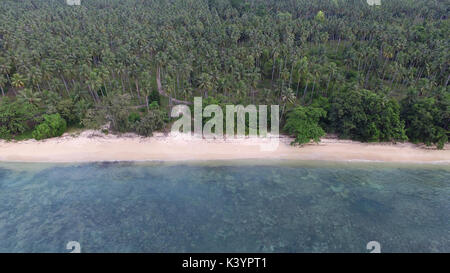 Strand in Morotai Stockfoto