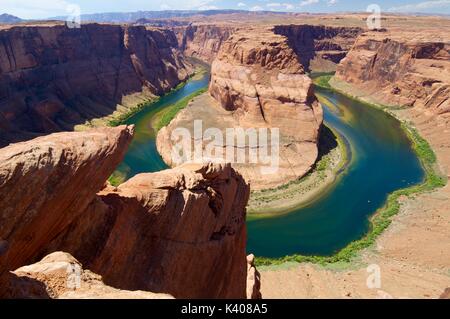 Horseshoe Bend in Colorado River, Arizona, United States Stockfoto