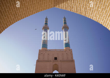 Jameh Masjid. Freitag Moschee, Yazd, Iran Stockfoto