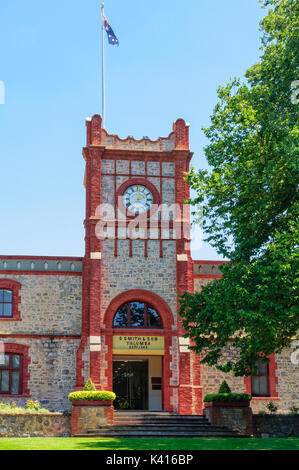 Yalumba Winery im Barossa Valley ist Australiens älteste familiengeführte Weingut heute - Angaston geht, SA, Australien Stockfoto