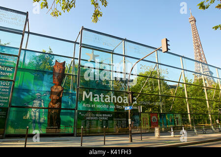 Musée du Quai Branly Stockfoto