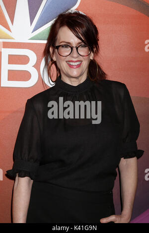 2017 Sommer TCA Tour' NBCUniversal Presse Tour" im Beverly Hilton Hotel in Beverly Hills, Kalifornien. Mit: Megan Mullally Wo: Beverly Hills, Kalifornien, USA, wenn: 03. August 2017 Credit: Nicky Nelson/WENN.com Stockfoto