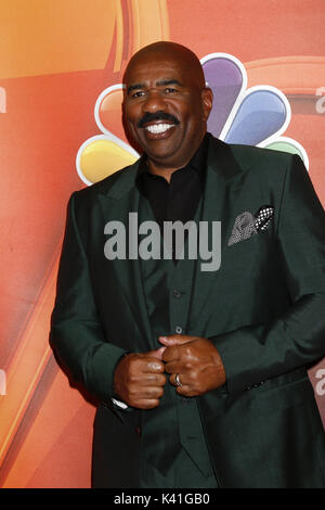 2017 Sommer TCA Tour' NBCUniversal Presse Tour" im Beverly Hilton Hotel in Beverly Hills, Kalifornien. Mit: Steve Harvey Wo: Beverly Hills, Kalifornien, USA, wenn: 03. August 2017 Credit: Nicky Nelson/WENN.com Stockfoto