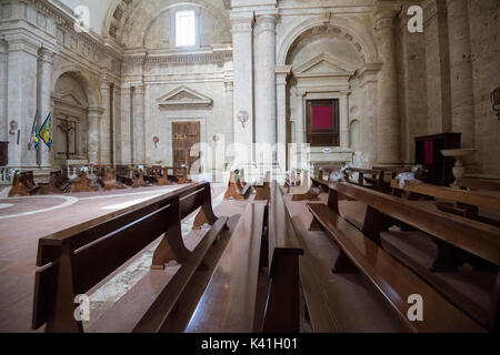 Innenansicht der Kirche von San Biagio in Montepulciano in der Toskana, Italien, Europa EU Stockfoto