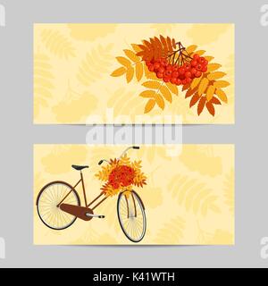 Reihe von Bannern, horizontale Stock Vektor