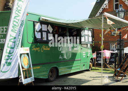 Bierwagen, Lichfield Food Festival Stockfoto