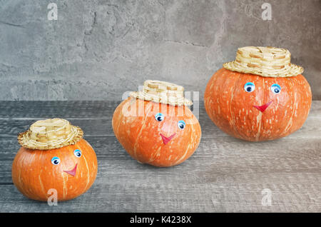 Reife orange Kürbis Stockfoto