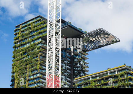 Allgemeine Ansichten mit einem zentralen Park, um Chippendale Grün gebaut wird. Das Gebäude selbst wurde vom award-winning Pariser Architekten Je Stockfoto