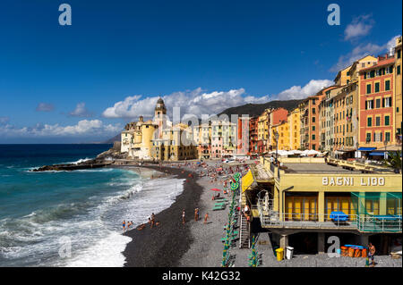 IItaly. Ligurien. Golf Paradisio. Camogli Stockfoto