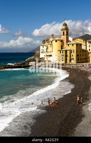 IItaly. Ligurien. Golf Paradisio. Camogli Stockfoto