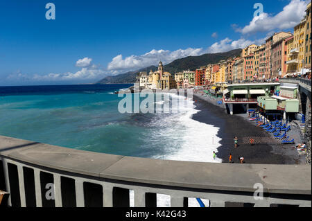 Italien. Ligurien. Golf Paradisio. Camogli Stockfoto