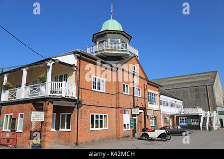 Klubhaus, Brooklands Museum, Weybridge, Surrey, England, Großbritannien, USA, UK, Europa Stockfoto