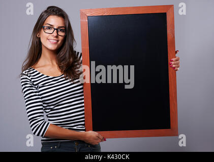 Blackboard ist sehr hilfreich für Haus Aufgaben Stockfoto