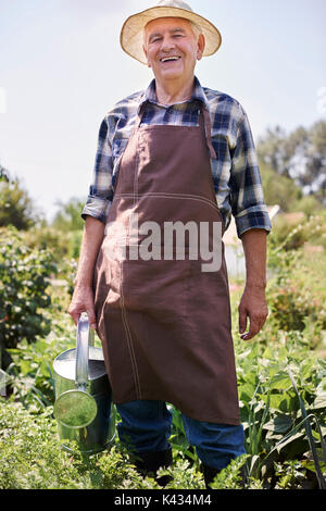 Schönes Wetter um meinen Garten zu nehmen Stockfoto