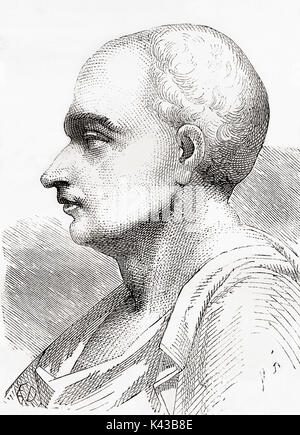 Luigi Aloisio Galvani, 1737 - 1798. Italienische Arzt, Physiker, Biologe und Philosoph, der Tierische Elektrizität entdeckt. Von Les merveilles de la Science, veröffentlicht 1870. Stockfoto