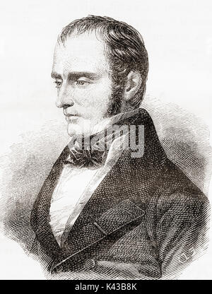 Marie François Xavier Bichat, 1771 - 1802. Französische Anatomen und Pathologen, der als Vater der Histologie bekannt. Von Les merveilles de la Science, veröffentlicht 1870. Stockfoto