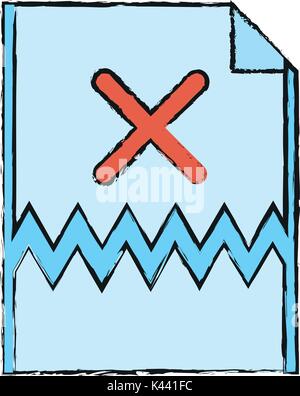 Fehler 404 Nicht gefunden Stock Vektor