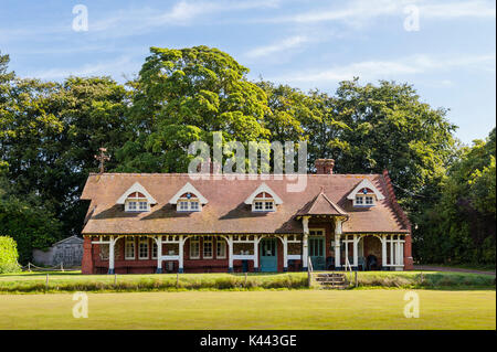 Anmer Social Club in Norfolk, England, Großbritannien, Großbritannien Stockfoto