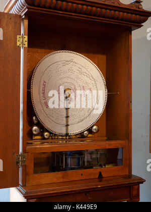 Music Box, Museum für mechanische Musikinstrumente, Rüdesheim Stockfoto