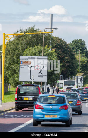 Bild: Durchschnittlicher Speedcamer, Old Dalkeith Road Stockfoto