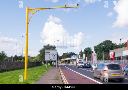 Bild: Durchschnittlicher Speedcamer, Old Dalkeith Road Stockfoto