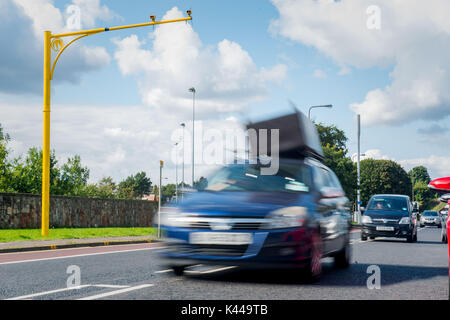 Bild: Durchschnittlicher Speedcamer, Old Dalkeith Road Stockfoto